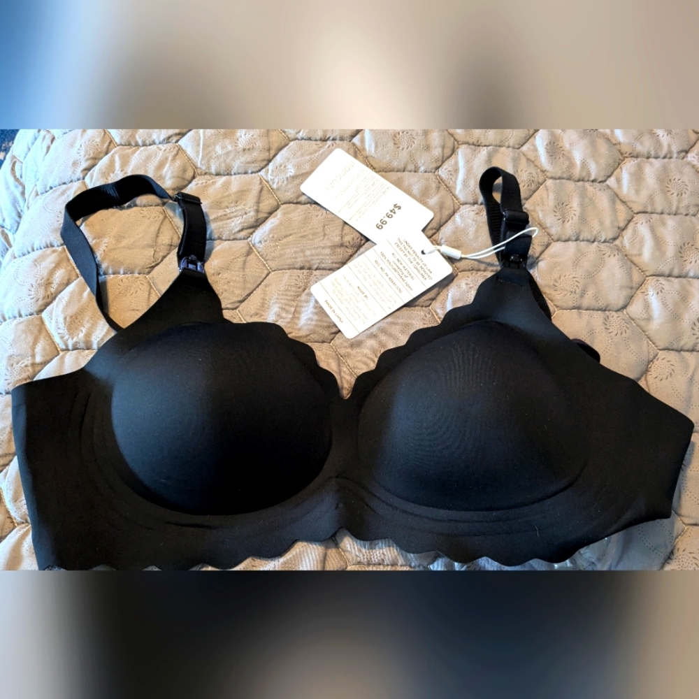 NWT Black Women's Momcozy Nursing Bra